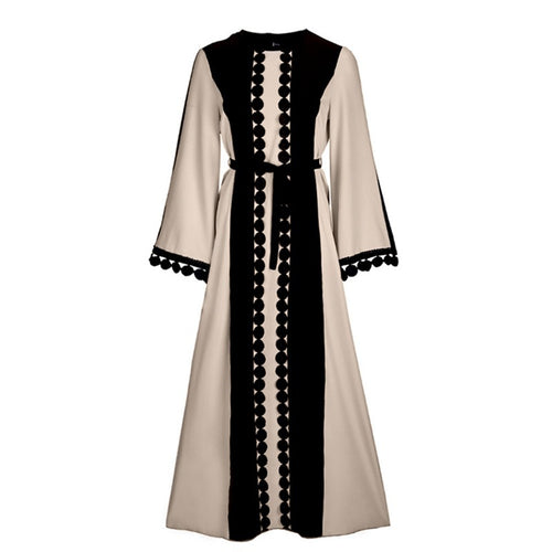 Elegant Women’s Abaya – Luxury Long Sleeve Modest Dress