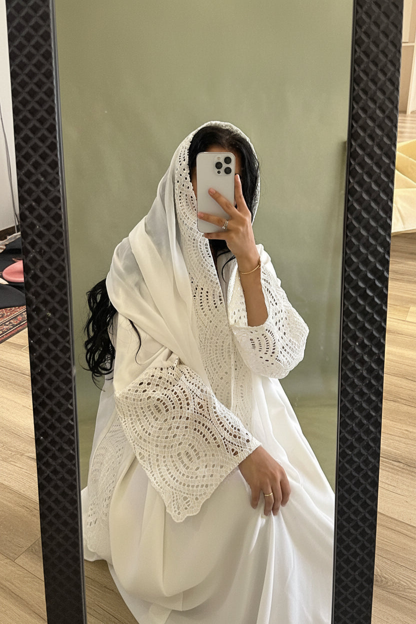 Middle East Muslim Elegant Cardigan Robe